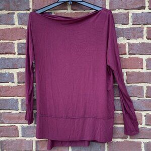 Free People burgundy top Size Medium